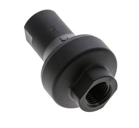 Inline drukregelaar 1bar/14psi polyamide G1/4'' 10 l/min