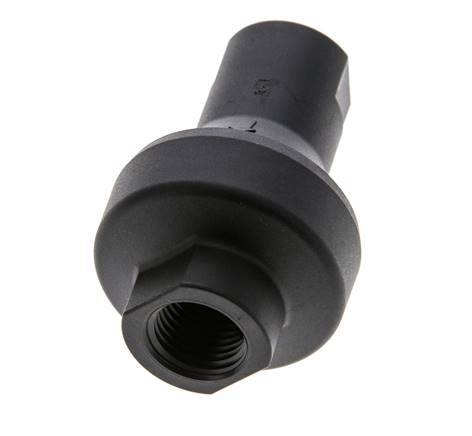 Inline drukregelaar 1bar/14psi polyamide G1/4'' 10 l/min