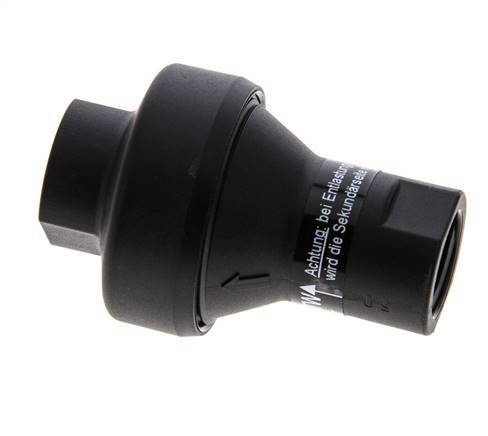 Inline drukregelaar 5bar/72psi polyamide G1/4'' 10 l/min