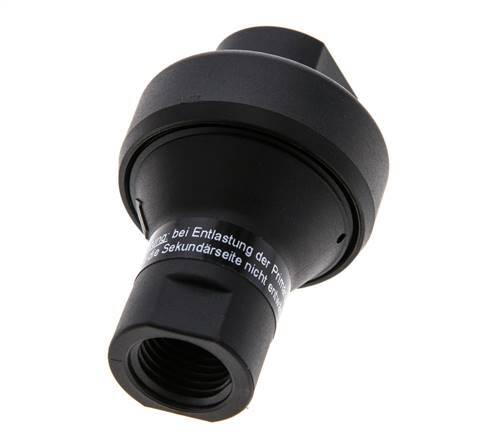 Inline drukregelaar 5bar/72psi polyamide G1/4'' 10 l/min