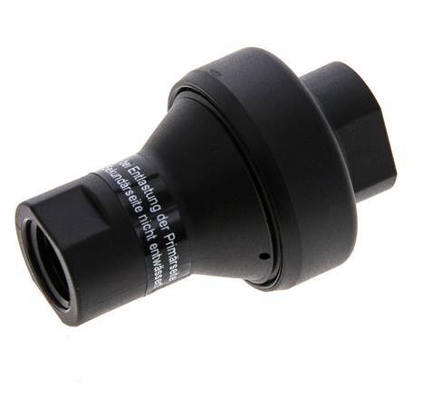 Inline drukregelaar 5bar/72psi polyamide G1/4'' 10 l/min