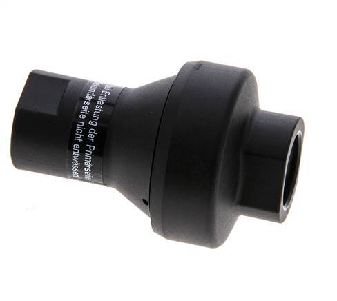 Inline drukregelaar 5bar/72psi polyamide G1/4'' 10 l/min