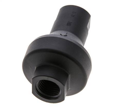 Inline drukregelaar 6 bar/87 psi polyamide G1/4'' 10 l/min