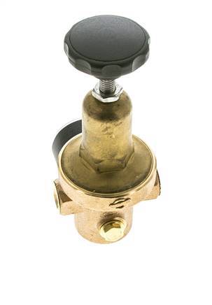 Waterdrukregelaar Brons G1/4'' 8,3 l/min 0,2-2 bar/3-29psi