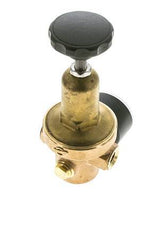 Waterdrukregelaar Brons G1/4'' 8,3 l/min 0,2-2 bar/3-29psi