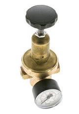 Waterdrukregelaar Brons G1/4'' 8,3 l/min 0,2-2 bar/3-29psi