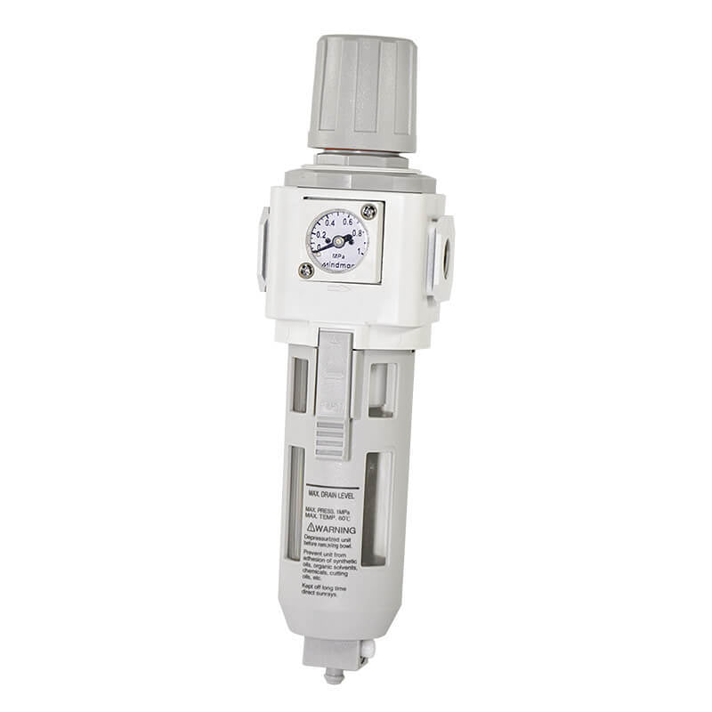 1200 l/m G1/4'' Filter-Regulator 0.5-8.5bar Auto-drain - MAFR302
