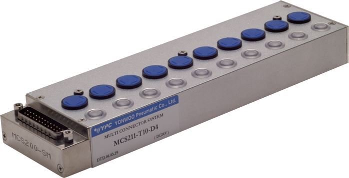 4x Pneumatische Ventiel Terminal 24V DC Multi-pin YPC