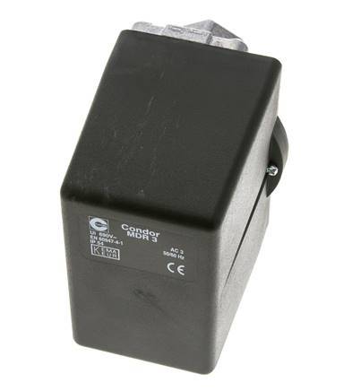 6 tot 16bar Compressordrukschakelaar 1xG1/2'' 3xG1/4'' 400VAC | MDR-3-16