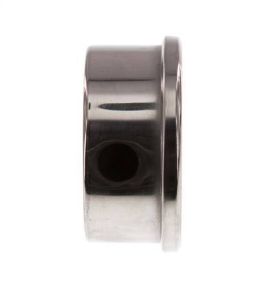 1..15 Bar Glycerine Manometer RVS/Messing 63 mm Klasse 1.6 Onderaansluiting