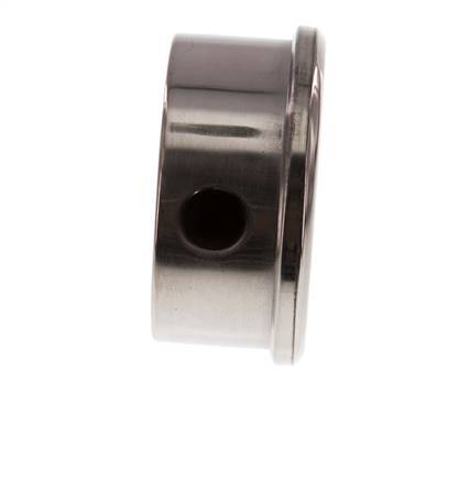 1..1.5 Bar Glycerine Manometer RVS/Messing 63 mm Klasse 1.6 Onderaansluiting