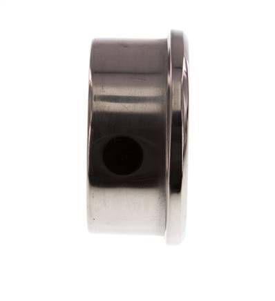 0..400 Bar Glycerine Manometer RVS/Messing 63 mm Klasse 1.6 Onderaansluiting