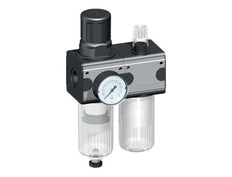 FRL 2-Part G1/2'' 5800 l/min 0.5-16.0bar/7-232psi Semi-Auto Metal Multifix 2