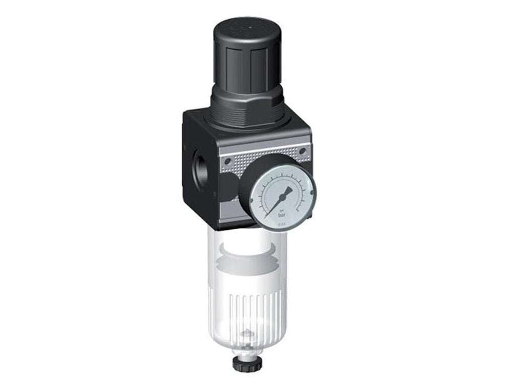 Filter-Regulator G1/2'' 6700 l/min 0.1-3.0bar/1-44psi Auto Metal Multifix 2