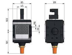 3/2 Valve G3/4 115VAC 12500 l/min Multifix 4