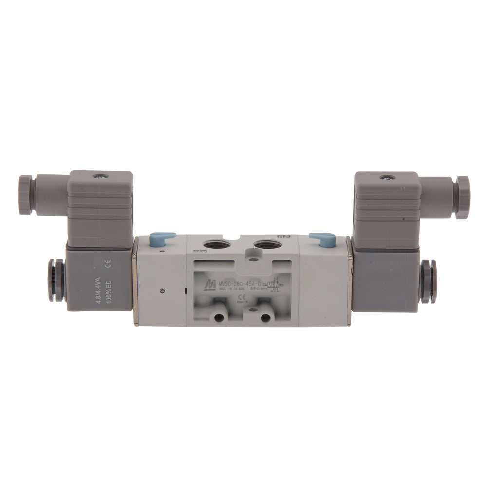 G1/8'' 24V DC 5/2-Way Bi-stabiel Magneetventiel 2-8bar MVSC