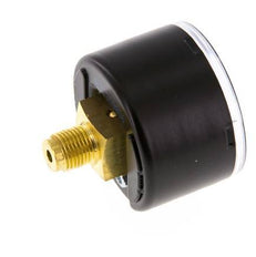 1..0 Bar Manometer Achteraansluiting Staal/Messing 40 mm Klasse 1.6