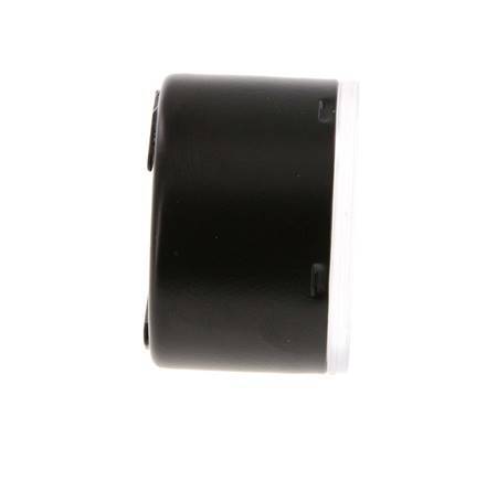 '-1..0 Bar Manometer Onderaansluiting Staal/Messing 40 mm Klasse 1.6
