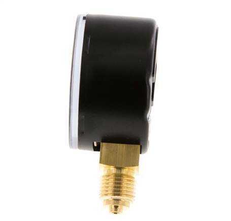 '-1..0 Bar Manometer Onderaansluiting Staal/Messing 50 mm Klasse 1.6