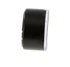 '-1..0 Bar Manometer Onderaansluiting Staal/Messing 50 mm Klasse 1.6