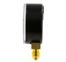 '-1..1.5 Bar Manometer Onderaansluiting Staal/Messing 63 mm Klasse 1.6