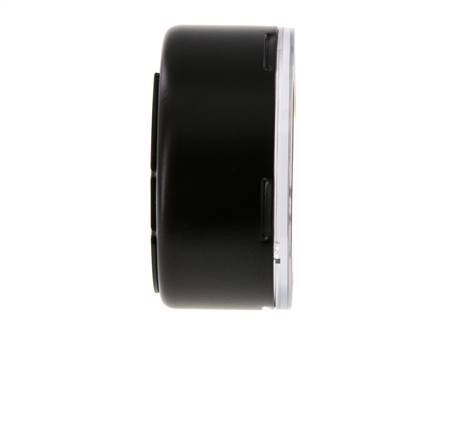 '-1..1.5 Bar Manometer Onderaansluiting Staal/Messing 63 mm Klasse 1.6