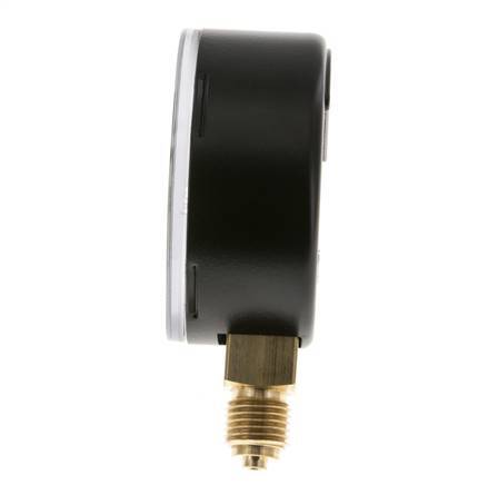 '-1.2..0 Bar Manometer Onderaansluiting Staal/Messing 63 mm Klasse 1.6