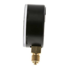'-1.2..0 Bar Manometer Onderaansluiting Staal/Messing 63 mm Klasse 1.6