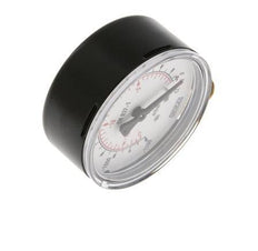 '-1.2..0 Bar Manometer Onderaansluiting Staal/Messing 63 mm Klasse 1.6