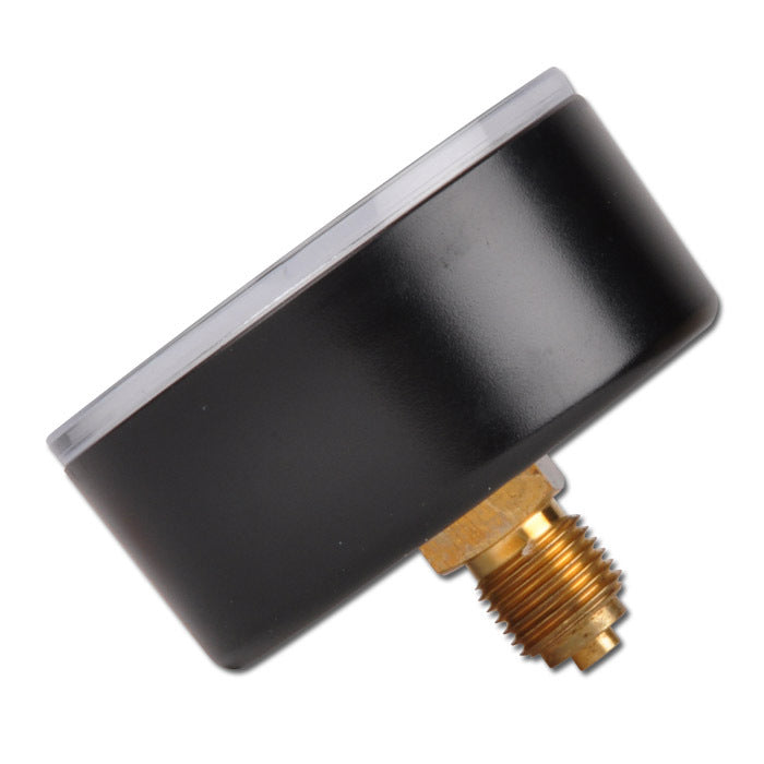 1..0 Bar Manometer Achteraansluiting Staal/Messing 50 mm Klasse 1.6