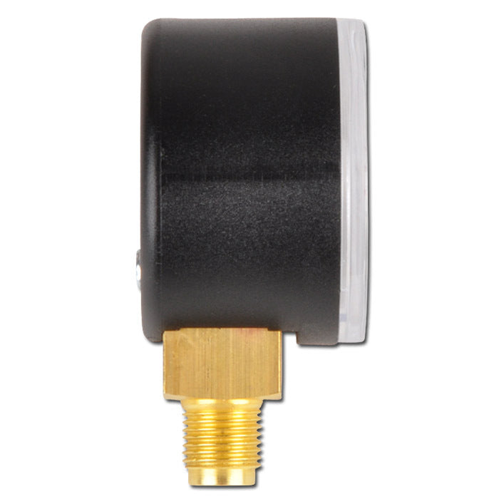 '-1..5 Bar Manometer Onderaansluiting Staal/Messing 63 mm Klasse 1.6