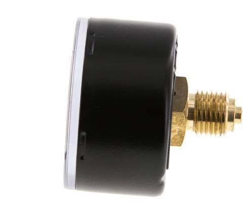 0..0.6 Bar Manometer Achteraansluiting Staal/Messing 50 mm Klasse 1.6