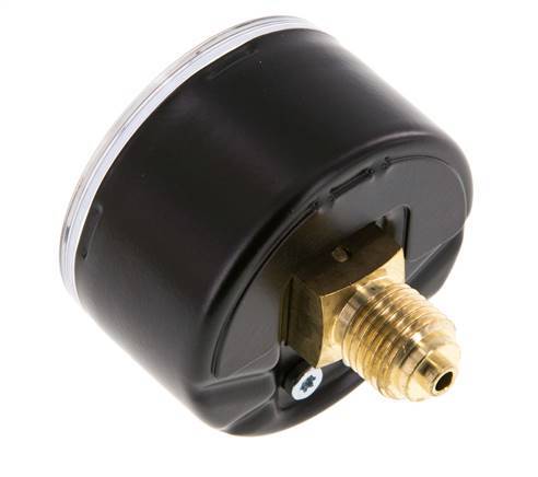 0..0.6 Bar Manometer Achteraansluiting Staal/Messing 50 mm Klasse 1.6