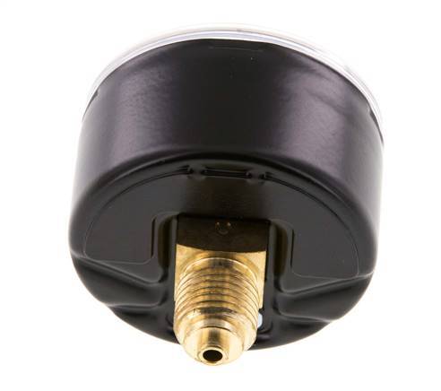 0..0.6 Bar Manometer Achteraansluiting Staal/Messing 50 mm Klasse 1.6