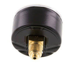 0..0.6 Bar Manometer Achteraansluiting Staal/Messing 50 mm Klasse 1.6