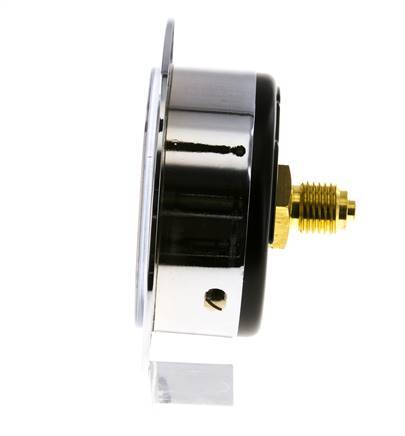 0..100 Bar (0..1450 psi) Panel Mount Pressure Gauge Steel/Brass 63 mm Class 2.5 (Front Panel)