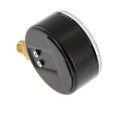 0..100 Bar Manometer Onderaansluiting Staal/Messing 63 mm Klasse 1.6