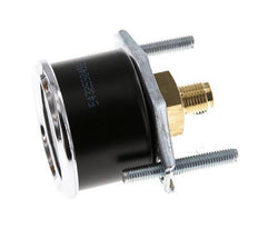 0..10 Bar (0..145 psi) Panel Mount Pressure Gauge Steel/Brass 40 mm Class 2.5 (Bracket)