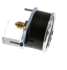 0...10 Bar (0..145 psi) Paneelmontage Manometer Staal/Brons 63 mm Klasse 2.5 (Beugel)