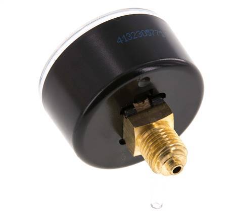 0..1 Bar (0..15 psi) Pressure Gauge Rear Plastic/Brass 50 mm Class 2.5
