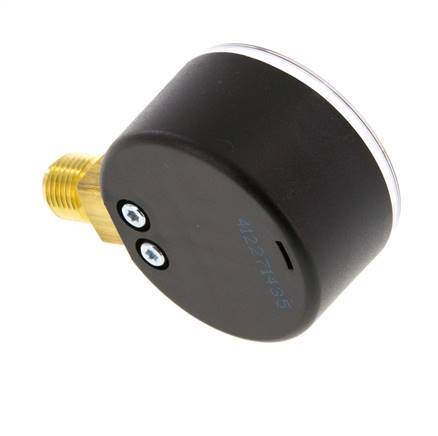 0..160 Bar Manometer Onderaansluiting Kunststof/Messing 50 mm Klasse 2.5