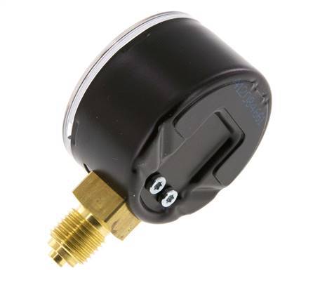 0..160 Bar (0..2321 psi) Pressure Gauge Below Steel/Brass 50 mm Class 1.6