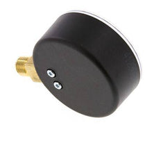 0..160 Bar (0..2321 psi) Pressure Gauge Below Plastic/Brass 63 mm Class 2.5