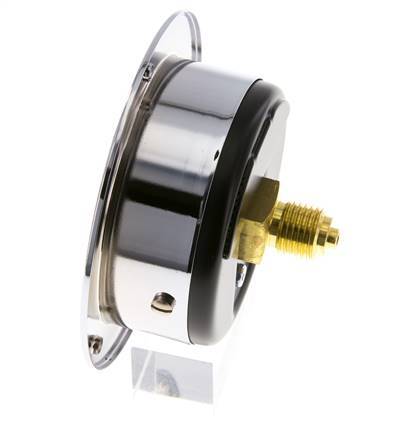 0..160 Bar (0..2321 psi) Panel Mount Pressure Gauge Steel/Brass 63 mm Class 2.5 (Front Panel)