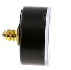 0..160 Bar (0..2321 psi) Pressure Gauge Rear Steel/Brass 63 mm Class 1.6