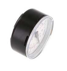 0..1 Bar (0..15 psi) Pressure Gauge Below Steel/Brass 63 mm Class 1.6