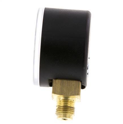 0..16 Bar (0..232 psi) Pressure Gauge Below Plastic/Brass 40 mm Class 2.5