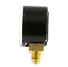 0..16 Bar (0..232 psi) Pressure Gauge Below Steel/Brass 40 mm Class 1.6