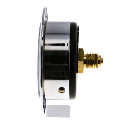 0..16 Bar (0..232 psi) Panel Mount Pressure Gauge Steel/Brass 63 mm Class 2.5 (Front Panel)