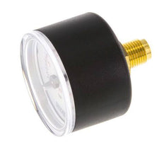 0..1.6 Bar Manometer Achteraansluiting Kunststof/Messing 40 mm Klasse 2.5